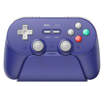 Akcesoria do konsol 8BitDo Pro 3 Bluetooth Gamepad Purple RET00856